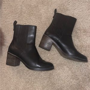 UGG Leather Heeled Booties